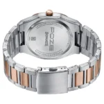 Poze Poze Quartz Analog Blue Dial Two Toned Metal Strap Watch For Men - Image 5
