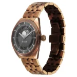 Titan Stellar Cupola Automatic Analog with Sun Moon Phase and Gray Dial IP Bronze Stainless Steel Strap Watch for Men - Image 2
