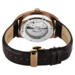 Titan Stellar Starlight Analog with Concealed Automatic and Brown Dial Brown Leather Strap Watch for Men - Image 4