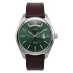 Timex Round 41mm Green Dial Analog Men Watch