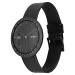Titan Edge Carbon Fibre Quartz Analog Black Dial Leather Strap Unisex Watch - Image 2