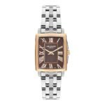 Lee Cooper Analog Brown Rectangular Dial Womens's Watch