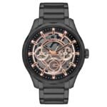 Timex Signio Men Quartz Black Dial Multi-Function Stainless Steel Watch