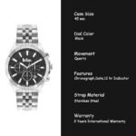 Lee Cooper Multifunction Black Round Dial Men's Watch - Image 4