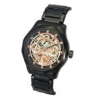 Timex Signio Men Quartz Black Dial Multi-Function Stainless Steel Watch - Image 2