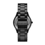 Michael Kors Slim Runway Women Quartz Black Dial Analog Stainless Steel Watch - Image 3