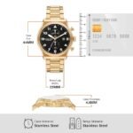 Michael Kors Panorama Gold Quartz Stainless Steel Watch - Image 4