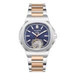 Lee Cooper Mechanical Blue Square Dial Men's Watch