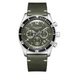 Lee Cooper Quartz Green Round Dial Men's Watch
