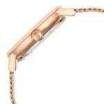 Titan Mechanical Slimline Blue Dial Rose Golden Mesh Strap watch for Men - Image 3