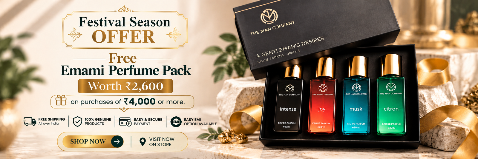 Festive Perfume Pack Offer