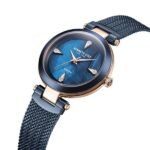 Kenneth Cole Quartz Analog Blue Dial Stainless Steel Strap Watch for Women - Image 2