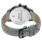Poze By Sonata Quartz Analog Two Toned Dial Grey PU Leather Strap Watch For Men - Image 3