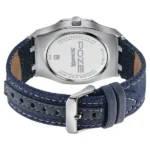 Poze Poze Quartz Analog Blue Dial Blue Denim Strap Watch For Men - Image 5