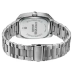 Poze Poze Quartz Analog Blue Dial Silver Metal Strap Watch For Men - Image 4