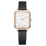 Poze by Sonata Quartz Analog White Dial PU Leather Strap Watch for Women