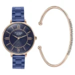 Sonata Poze Quartz Analog Blue Dial Stainless Steel Strap Watch For Women - Image 5