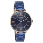 Sonata Poze Quartz Analog Blue Dial Stainless Steel Strap Watch For Women