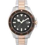Timex Harborside Round 43mm Black Dial Analog Men Watch