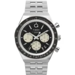 TIMEX Q Timex Men Black Round Dial Analog Watch