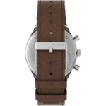 TIMEX Q Timex Men Cream Round Dial Analog Watch - Image 5