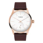 TIMEX Men Silver Round Dial Analog Watch