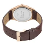 Timex Signio Round 40mm Brown Dial Analog Men Watch - Image 3