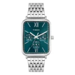 Timex Trendline Rectangle 30mm Teal Dial Analog Men Watch