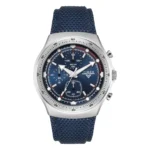 Timex Vector Round 45mm Blue Dial Analog Men Watch