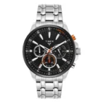 Timex Vector Round 46mm Black Dial Analog Men Watch