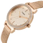 Timex Trendline Round 32mm Rose Gold Dial Analog Women Watch - Image 2