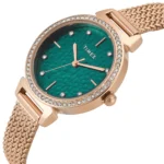Timex Trendline Round 32mm Teal Dial Analog Women Watch - Image 2